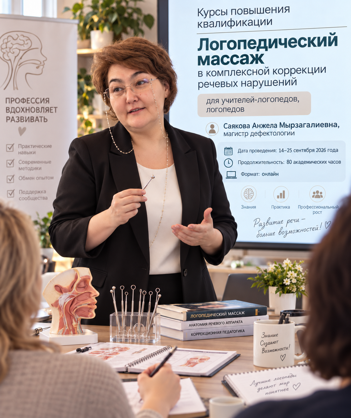 Курс повышения квалификации по логопедическому массажу для учителей-логопедов и логопедов